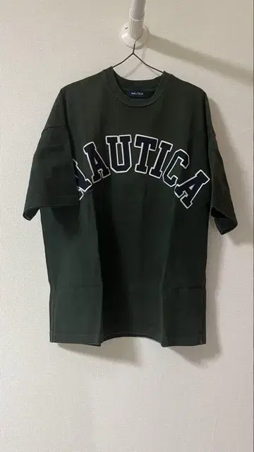 NAUTICA 다크 그린 티셔츠 M 사이즈