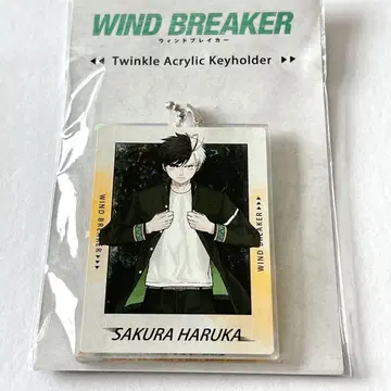사쿠라 하루카 WIND BREAKER 트윙클 키링 원작 그림