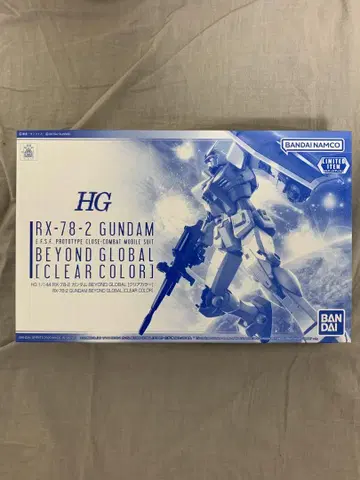 1/144 HG 건담 비욘드글로벌 클리어 컬러