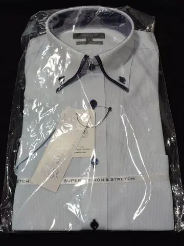 타카큐 반팔 와이셔츠 버튼 다운 쿨 비즈 S 사이즈 블루 스카이블루