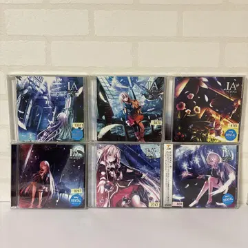 IA THE WORLD 6세트 CD 모음 보컬로이드 렌탈 CD
