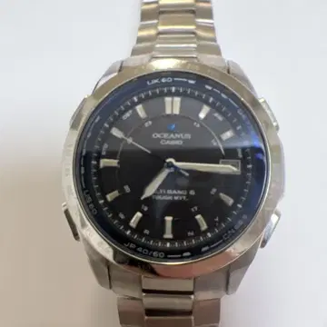 OCEANUS OCW-T100 블랙 다이얼 시계