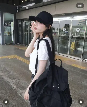 사토 미라이가 애용하는 MUR 백팩