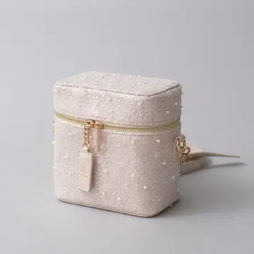 [익명 배송] NICE CLAUP 베니티백 핑크 골드