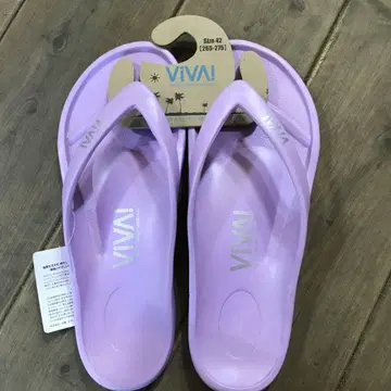 VIVAI 비바 아일랜드 비치 샌들 사이즈 27cm 라벤더