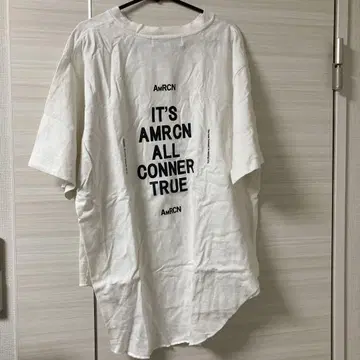 Americana JEANS 팩토리 별주 백 프린트 링거 T셔츠