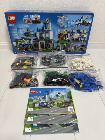중고 새상품급 레고 CITY 경찰 스테이션 60316
