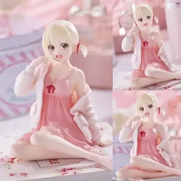 핑크 드레스 피규어 12cm