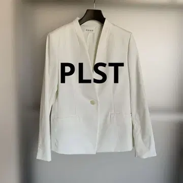 PLST 노카라 자켓 미사용 새상품