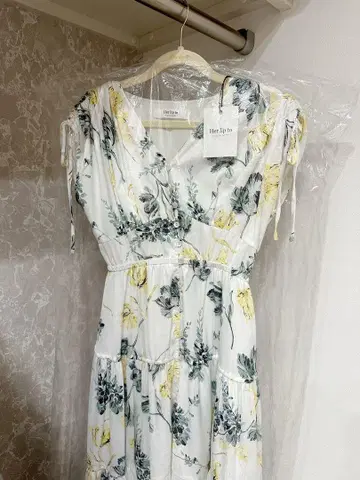 Full Of Love Long Dress lemon M