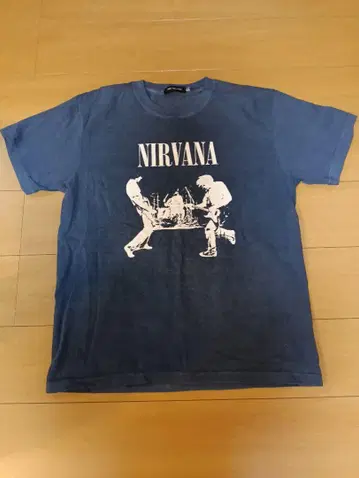 NIRVANA 그래픽 티셔츠 반팔