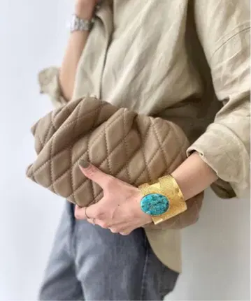 오렌티 2Way Quilting Clutch Bag 라빠르망