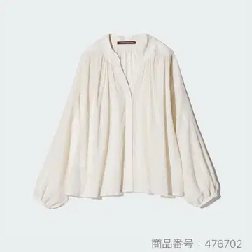 미사용 새상품 콩트와르 데코토니에 와셔 코튼 셔츠 S UNIQLO