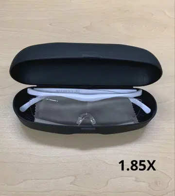 미사용 새상품 하즈키 루페 라지 1.85X 화이트