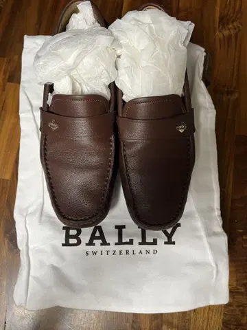 새상품급 BALLY 발리 가죽 로퍼 슬립온 26.5~27cm