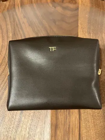 미사용 TF 톰포드 브라운 파우치