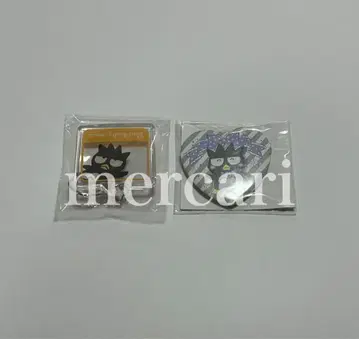 산리오 배츠마루 하트 모양 캔뱃지 아크릴 키링