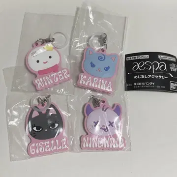 가챠 aespa 닝닝 메지루시 액세서리