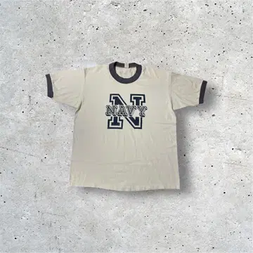 80년대~90년대 SOFFE 링거 티셔츠 NAVY 밀리터리