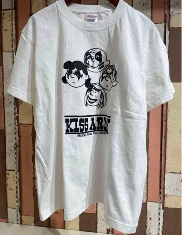 피넛 패러디 KISS ARMY 티셔츠 WHT M