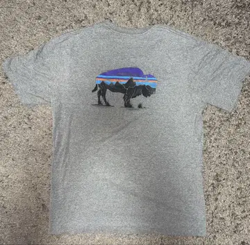 Patagonia Bison 파타고니아 바이슨 티셔츠 M 사이즈