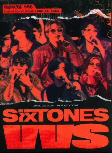 SixTONES Blu-ray 초회 한정판 VVS