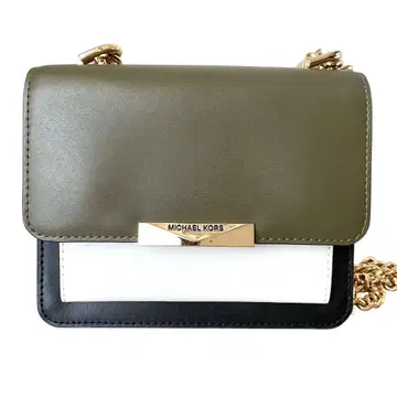 MICHAEL KORS 숄더백 체인 카키
