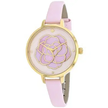 Kate Spade 꽃무늬 다이얼 손목시계