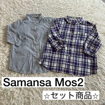 Samansa Mos2 긴팔 셔츠 2점 세트