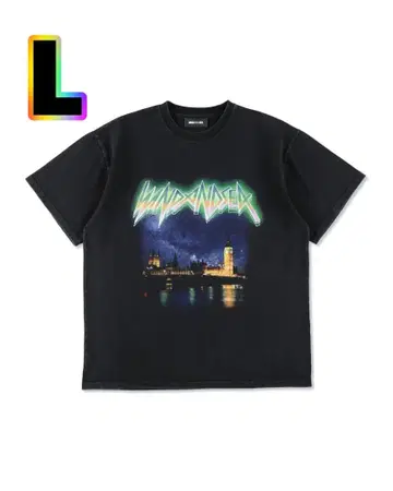 윈드앤씨 WORLD TOUR TEE LONDON L 사이즈