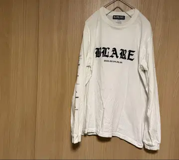 BLARE FEST 롱 슬리브 티셔츠 L