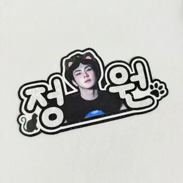 ENHYPEN 정원 응원봉 네임보드 커버