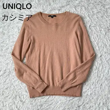 UNIQLO 유니클로 캐시미어 100% 니트 스웨터 핑크