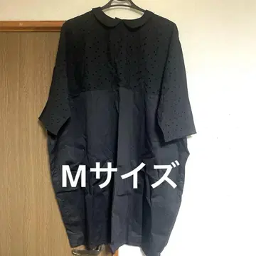 자수 블랙 원피스 블라우스 미사용 새상품
