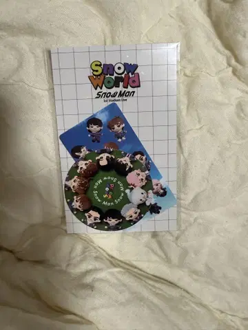 SnowMan 스타디움 굿즈 스티커