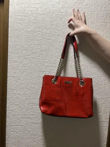 kate spade 레드 숄더백