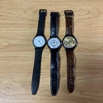 스와치 아날로그 시계 3세트