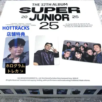 super junior 25 앨범 신동 트레이딩 카드 HOTTRACKS
