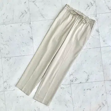 새상품급 유나이티드 애로우즈 팬츠 여성용 린넨 린넨 스트레치 S