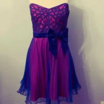 Betsey Johnson 튤 칵테일 드레스 튤 로커빌리