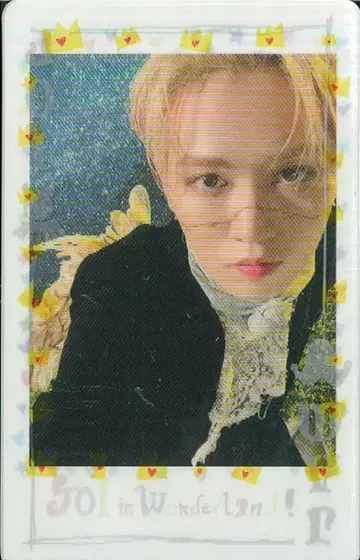 JO1 JO1 in Wonderland 시로이와 루키 체인지 카드