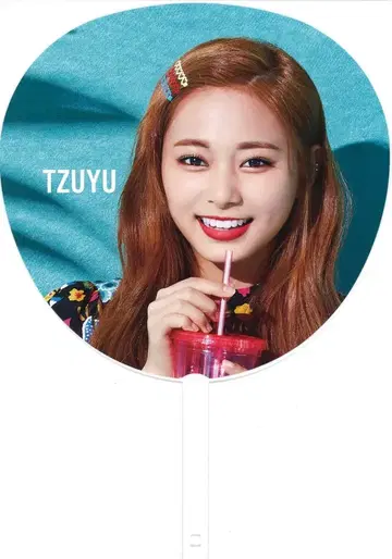 TWICE TZUYU HAPPY HAPPY 부채 *외부 가방 손상
