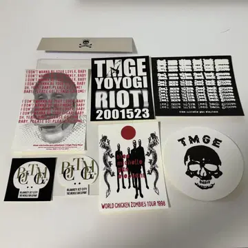 미셸 건 엘리펀트 스티커 세트 팝업 로고 TMGE