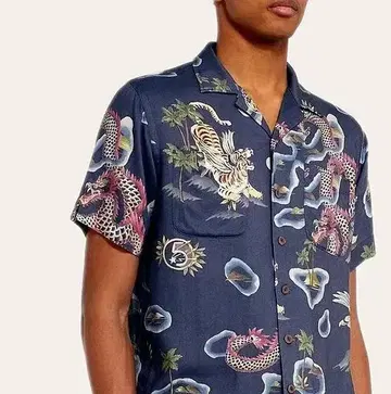 RRL 하와이안 셔츠
