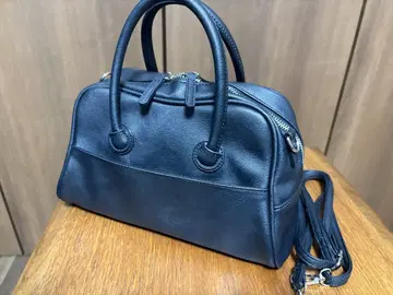 pinue 웨이브 보스턴 백 BLACK