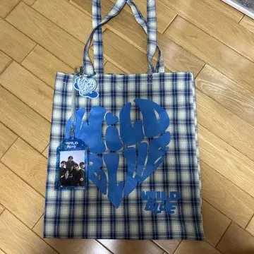 WILD BLUE 토트백