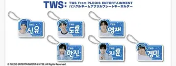 TWS From PLEDIS ENTERTAINMENT 키링 전종 세트