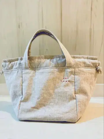 핸드메이드 복조리 백 린넨 스티치