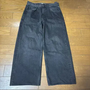 자라 와이드 데님 팬츠