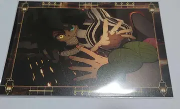 새상품 이구로 오바나이 엽서 귀멸의 칼날 ufotable 카페 영화